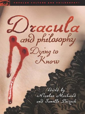 cover image of Dracula and Philosophy